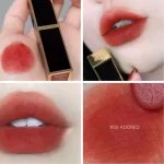 Tom Ford 設計師絲絨霧光唇膏 細黑管柔霧 #50 Adored 試色