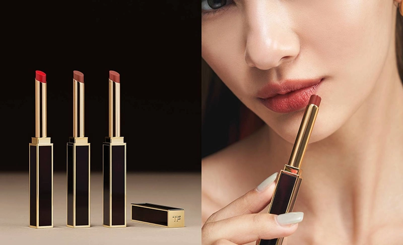 Tom Ford超模黑跟緞光唇膏