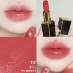 Tom Ford 設計師唇膏 黑管乳霜 #06 On Repeat 試色