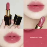 Tom Ford 設計師唇膏 黑管乳霜 #19 Runway Rose 試色