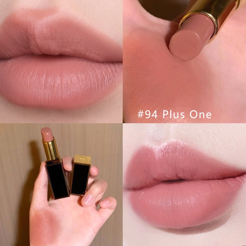 Tom Ford 設計師絲絨霧光唇膏 細黑管柔霧 #94 Plus One 試色